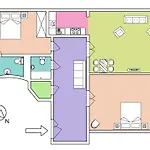 Spacious Two-bedroom In Old Town *